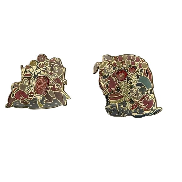 Disney Year of Tiger Chip n Dale LE225 and Mad Hatter & March Hare LE400 pins - Picture 2 of 8